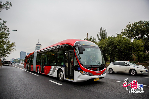 北京新能源公交車年底占比65%，純電動車保有量居全國首位