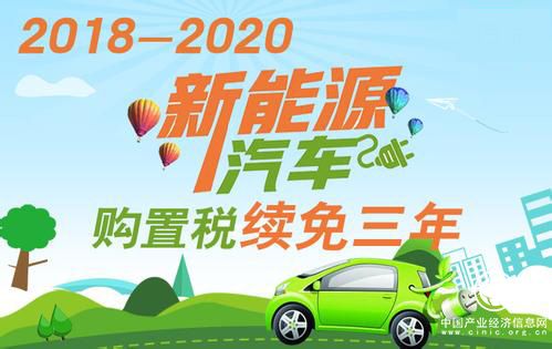 免征車輛購(gòu)置稅延長(zhǎng)3年 新能源汽車再迎利好