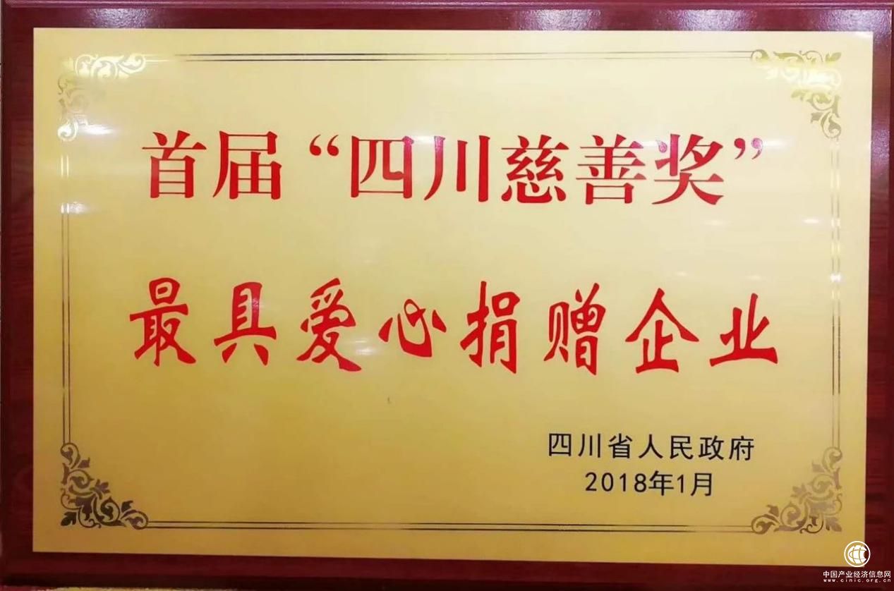 四川宏達集團榮獲首屆“四川慈善獎”最具愛心捐贈企業(yè)