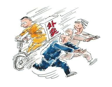 外賣車輛交通違法高發(fā) 平臺懲罰措施不合理需強化責(zé)任