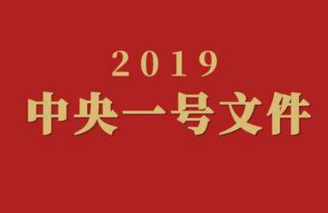 2019年中央一號文件公布 提出堅持農業(yè)農村優(yōu)先發(fā)展總方針