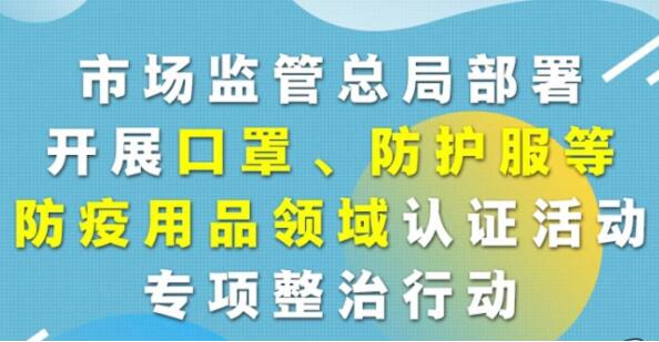 市場監(jiān)督管理總局開展防疫用品認證整治行動