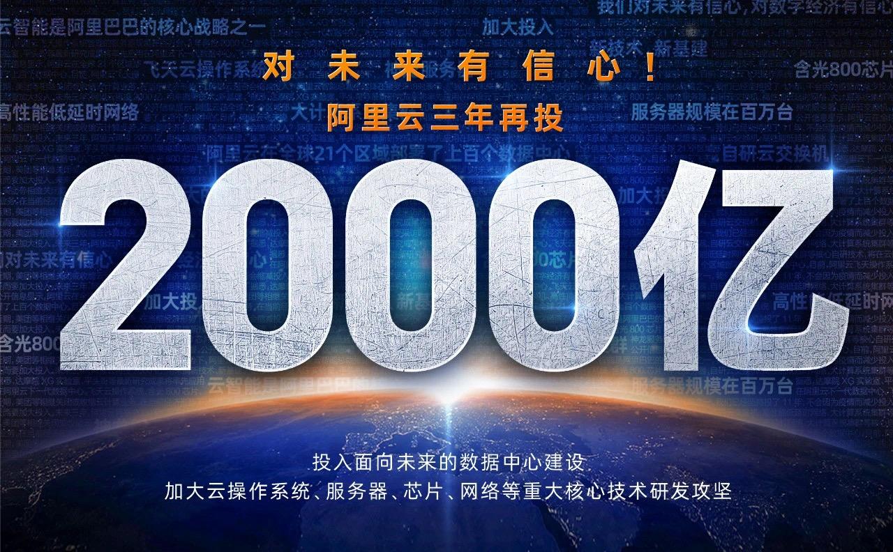 新基建迎巨頭大手筆！騰訊5年5000億 阿里3年2000億