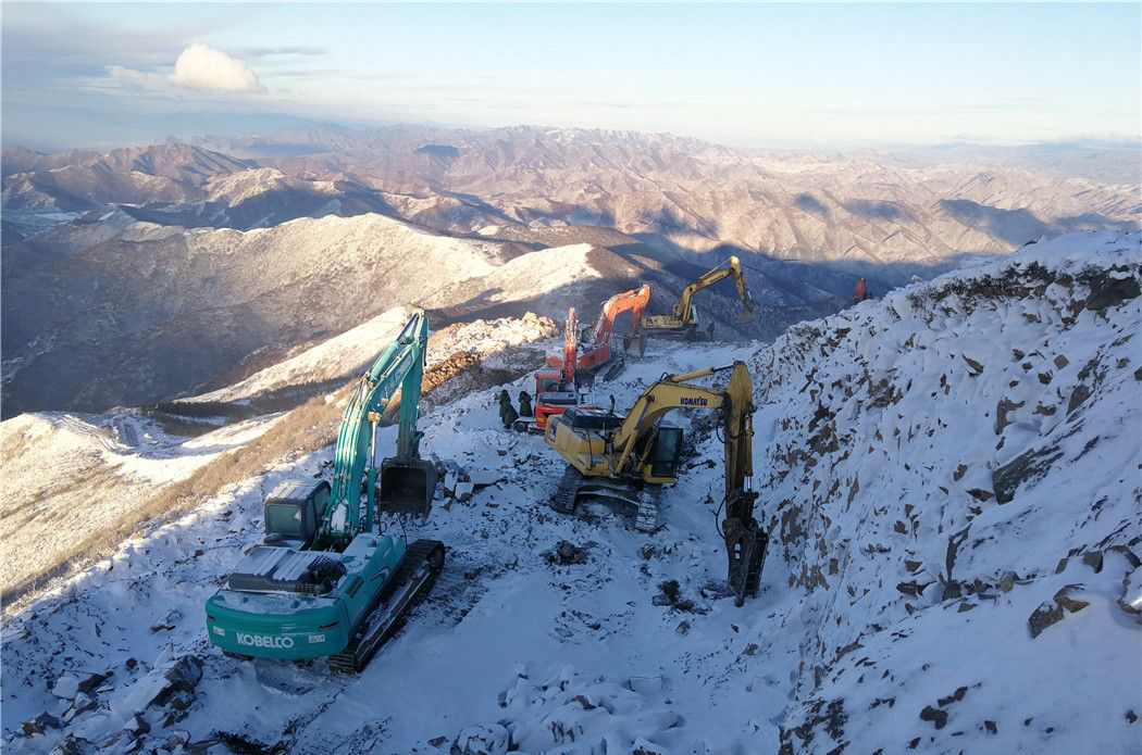 國(guó)家高山滑雪中心完成總工程量90%