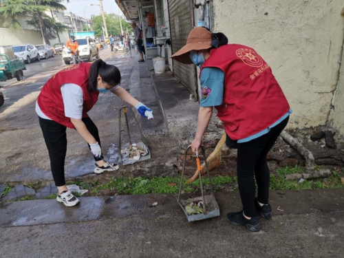 蘭山區(qū)金雀山街道黨建引領(lǐng)清潔家園