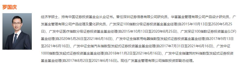 TMT板塊股價“下坡” 廣發(fā)基金羅國慶“吃不消”年內(nèi)虧近兩成