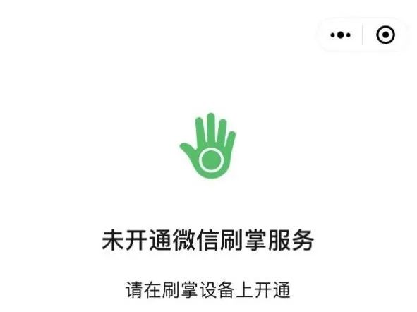 刷掌支付來了！微信上線小程序 抬下手掌就能付款