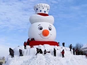 進度條再刷新！“爾濱”大雪人即將“C位出道”