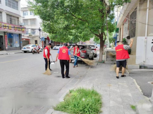 湖北黃梅：奉獻靚扮梅城，志愿獻禮祖國